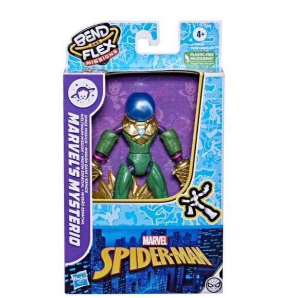 Marvel Spider-Man Bend and Flex Missions Marvel’s Mysterio Space Mission Figure - Picture 10 of 10